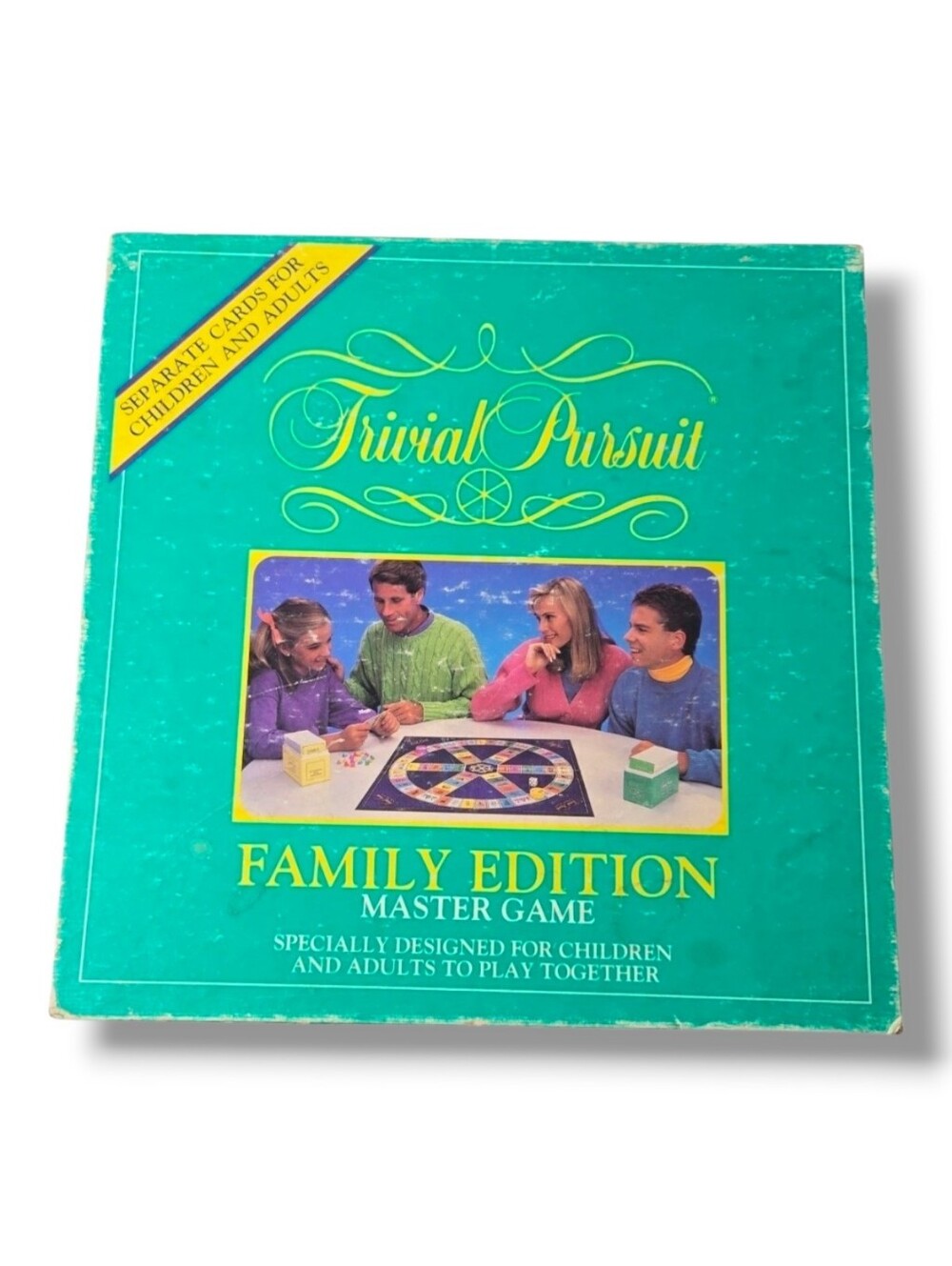 Trivial Pursuit Family Edition Master Game Vintage 1992